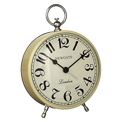 Newgate Chelsea Arts Alarm Clock Cream